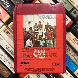Chet Atkins : Superpickers 1974, Quadraphonic Q8 Track CANADIAN